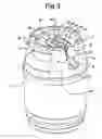 Fig. 04 - Container for drink provided with a chamber containing a flexible dispensing line