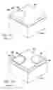 Fig. 19 - Electrode structures for LEDs with increased active area