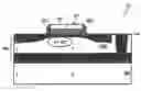 Fig. 01 - Integrated circuit comprising a photodiode of the floating substrate type and corresponding fabrication process
