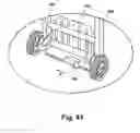 Fig. 37 - Folding bench with three member top