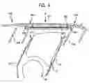 Fig. 04 - Dynamic/controlled tether arrangement for an airbag door