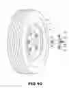 Fig. 10 - Vehicle wheel display assembly