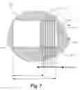 Fig. 06 - Shaped ground plane for dynamically reconfigurable aperture coupled antenna