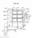 Fig. 20 - Display device securing mechanism and display system that rotates display devices around a rotational axis