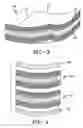 Fig. 04 - Curved optical device and method having a pair of opposed thermoplastic substrates with spacers therebetween to permanently retain a curved shape