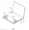 Fig. 03 - Portable computer with image-projecting function