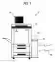 Fig. 02 - Image processing and medium management with medium ID code image superimposed on document image