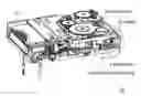 Fig. 01 - Mechanism for read/write device, read/write device, and method of cleaning read/write head