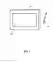 Fig. 02 - Tablet computer stander apparatus with keyboard room space thereof