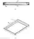 Fig. 03 - Pressure resistance cover for the display panel of a portable computer