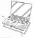 Fig. 01 - Apparatus for use with laptop computer