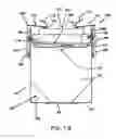 Fig. 10 - Structure for holding either a cylindrical or square shaped container during a mixing operation