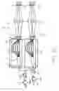 Fig. 33 - Optical device with slab waveguide and channel waveguides on substrate