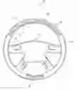 Fig. 01 - Method and apparatus for providing a steering wheel with decorative trim