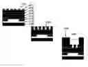 Fig. 01 - Process for preparing electronics structures using a sacrificial multilayer hardmask scheme
