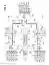 Fig. 15 - Electronic device for interleaving program segments and skipping program breaks from two radio/TV broadcasts
