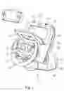 Fig. 02 - Steering wheel controller for use with embedded portable game system