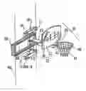 Fig. 01 - Apparatus and method for a retractable basketball backboard and hoop assembly