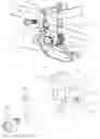 Fig. 01 - Front derailleur with variable attachment to a bicycle frame