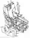 Fig. 01 - Chair type exercise apparatus