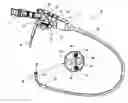Fig. 01 - Endoscope with a deflecting element for flushing media