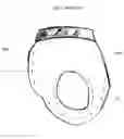 Fig. 04 - Protection disposable under drawers for men with a opening in the front