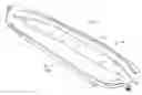 Fig. 01 - SANITARY NAPKIN WITH PEAKED ABSORPTION ZONE