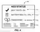 Fig. 05 - System and method for presenting defibrillator status information while in standby mode