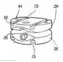 Fig. 01 - Articulating spinal disc prosthesis