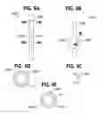 Fig. 12 - Ureteral stent with conforming retention structure