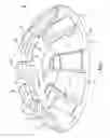 Fig. 02 - Footwear cleat with inward traction elements