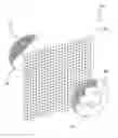 Fig. 01 - Magnetic decorative and warning display device
