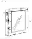 Fig. 11 - Window sash tilt control