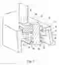 Fig. 06 - Cam and link mechanism for a flush sliding window