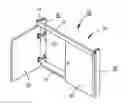 Fig. 01 - Door assembly for a cabinet