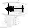 Fig. 01 - Aircraft with disengageable engine and auxiliary power unit components