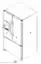 Fig. 02 - Refrigerator ice compartment seal