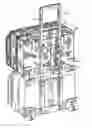 Fig. 01 - Rotatable handle and method for attaching a first carry bag system to a second carry bag system, and carry bag having same