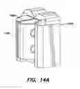 Fig. 19 - Break-away positioning conveyor mount for accommodating conveyor belt bends