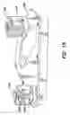 Fig. 28 - Break-away positioning conveyor mount for accommodating conveyor belt bends