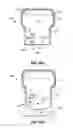 Fig. 03 - Non-spill container with flow control structure including baffle and elastic membrane having normally-closed pinholes