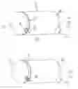 Fig. 02 - Trash can assembly with locking lid