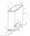 Fig. 01 - Refuse container with bag dispenser