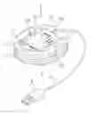 Fig. 01 - Wire-winding mouse charger cradle