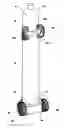 Fig. 01 - Industrial tank dolly device