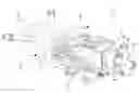 Fig. 01 - Steering column assembly having a dampener