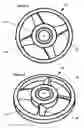 Fig. 03 - Ventilating wheel for snowmobile slide rail suspension system