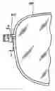 Fig. 01 - Eyeglass frame adapted for the removal and insertion of lenses