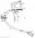 Fig. 01 - Folding and adjusting hinge for stabilized equipment support