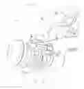 Fig. 15 - Folding and adjusting hinge for stabilized equipment support